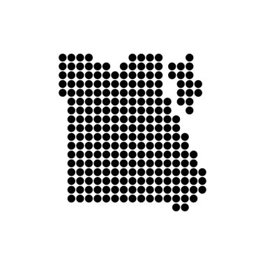 Mısır haritası resim element tasarımı