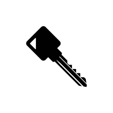 anahtar logosu veya simge çizimi ögesi tasarımı