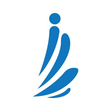 Su Sıçratma Simgesi İllüstrasyon Element Tasarımı