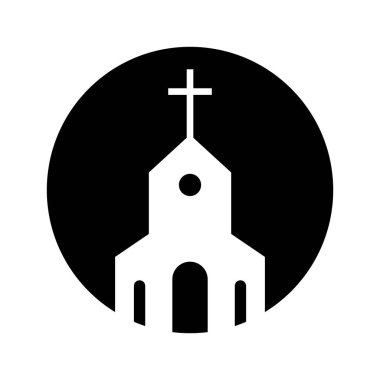 Kilise Element Simgesi Sembol Tasarımı