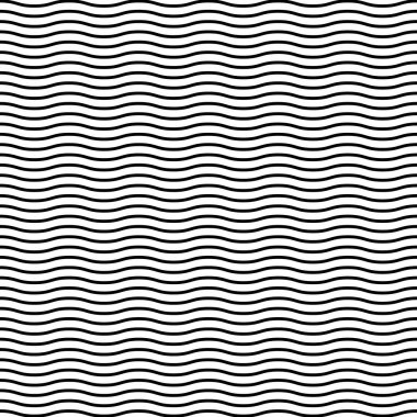 Wavy Lines Abstract Pattern Design clipart