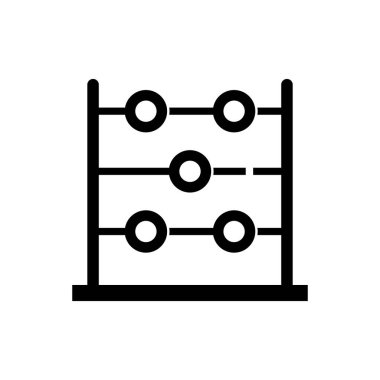 Abaküs Simgesi Çizim Logosu Tasarımı