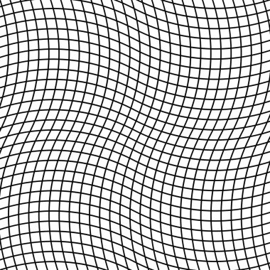 Geometrik Dalga Kafes Arkaplan Eleman Tasarımı.