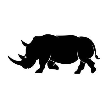 Gergedan simgesi Resim Element Tasarımı