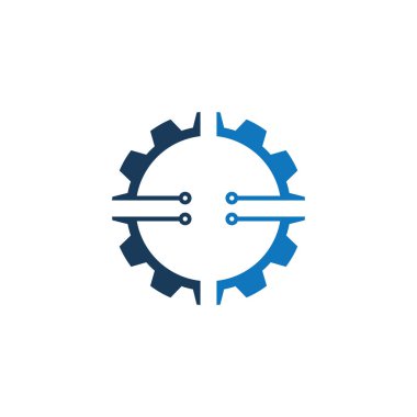 Vites logosu çizim simgesi tasarımı