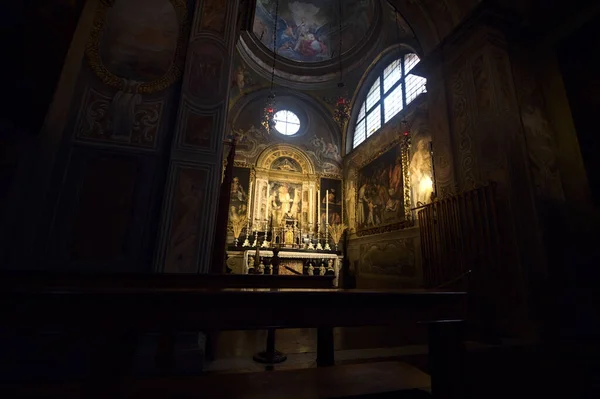 Chapelle Saint Sacrement Dans Ancien Dôme Brescia — Photo