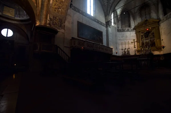 Eski Brescia Kubbesi Nde Sunaklı Bir Papaz Evi — Stok fotoğraf