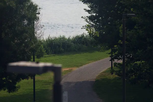 stock image Trail in a park