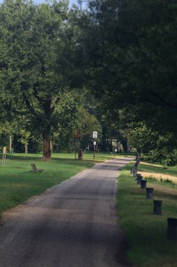 Göl kıyısında yol