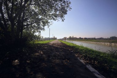 Nehir kenarındaki patika