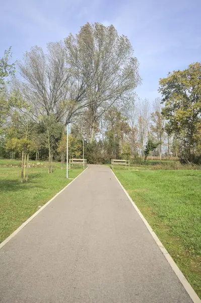 Kırsalda bisiklet yolu