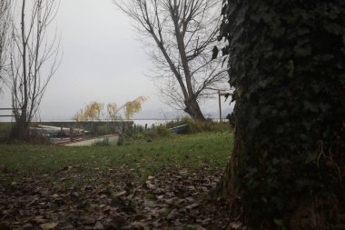 Parkta tekne barınağı