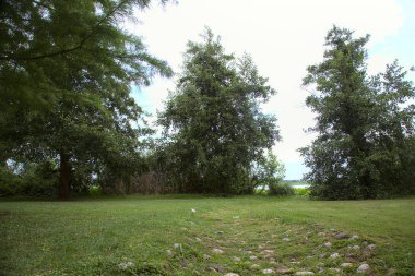 Nehir kıyısındaki açıklık