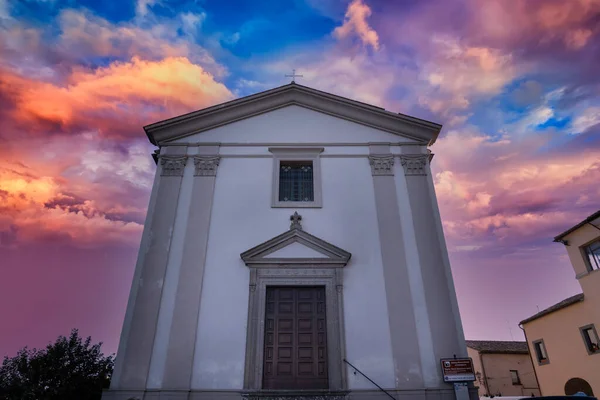 Церква Санта Марія Асунта Сіело Місті Каподімонте — стокове фото