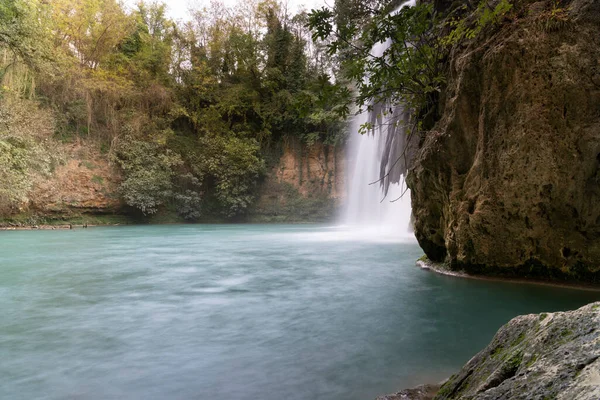Watervallen Een Bos Toscane — Stockfoto