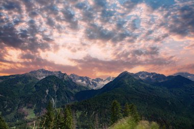 panoramic view of the southern Rhaetian Alps