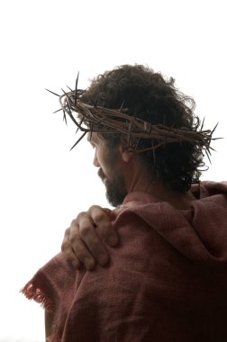 Dikenli İsa 'nın portresini tasavvur et 