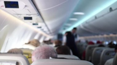 Bir hostes ve hostes kamaradaki yolculara olağanüstü hizmetler sunuyor. Yüksek kaliteli hizmetlere olan bağlılıkları, tüm yerleşik gezginler için rahatlık ve memnuniyet sağlar.,