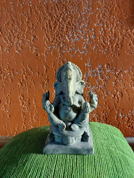 Posąg Ganesha Ścianie — Zdjęcie stockowe