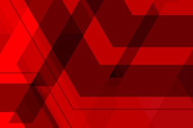 red arrow abstract geometric shape background.
