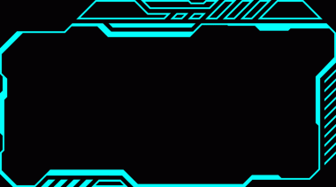 Mavi kontrol paneli soyut modern teknoloji fütüristik arayüz gövdesi