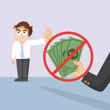 Başkalarından para kabul etmeyen bir adam..