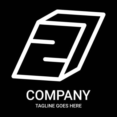 2 numaralı logo tasarımı ana hatları. Şirketler, oyuncular, tişört tasarımları, şapkalar vs. için uygundur. Bu tasarım aynı zamanda minimalist, estetik, profesyonel, sportif, eşsiz ve elbette çok havalı görünüyor..