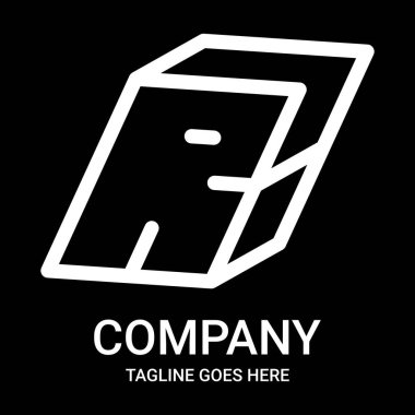 R hatlı logo tasarımı. Şirketler, oyuncular ya da tişört tasarımları, kupalar, şapkalar ve benzerleri için uygundur. Bu tasarım aynı zamanda minimalist, estetik, profesyonel, sportif, eşsiz ve elbette çok havalı görünüyor..