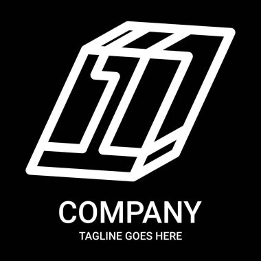Logonuzu pırıl pırıl, temiz ve basit bir bakışla öne çıkarın! Soyut ana hat 1 logosu. Bu tasarım şirketler, spor takımları, oyuncular ve tişörtler için mükemmeldir..