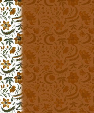 Tekstil, Kumaş, Moda, Sanat, İç mimari vs. tasarım çalışmaları için kusursuz desenler. 