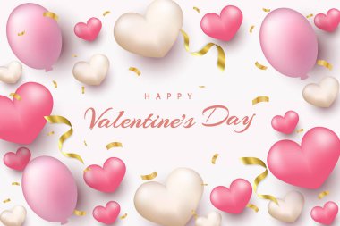 Gerçekçi kalp ve elementlerle Sevgililer Gününüz kutlu olsun.
