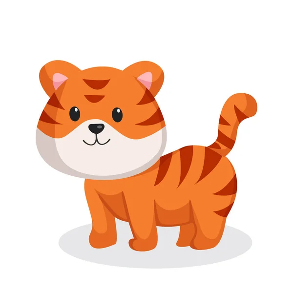 Cute Cat Character Design Illustration — Stock Vector