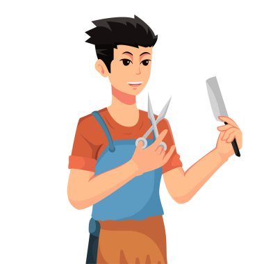 Berber Karakter Tasarımı Çizimi