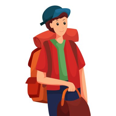 Gezgin Karakter Tasarımı Çizimi