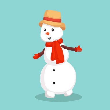 Noel Kardan Adam Karakter Tasarımı Çizimi