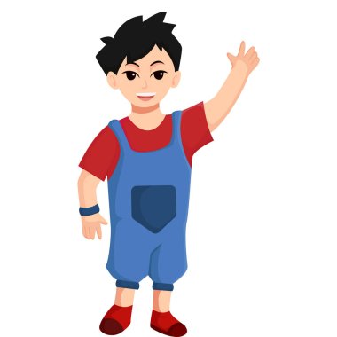 Cool Boy Karakter Tasarımı Çizimi
