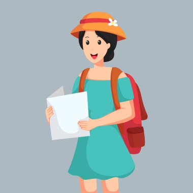 Gezgin Karakter Tasarımı Çizimi