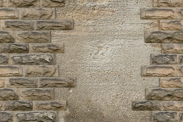 Hintergrund Steinmauer Mit Einer Kopie Des Raumes Steinmetzarbeit Nahaufnahme Gestell — Stockfoto