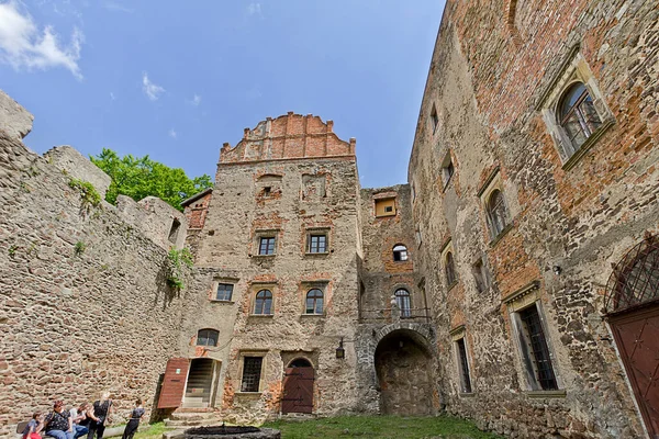 Ancient Grodno Castle Walbrzych Poland — стоковое фото