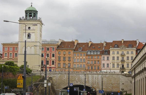 Die Historische Architektur Stadtzentrum Von Warschau Polen — Stockfoto