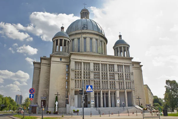 Igreja Santa Teresa Lodz Polônia — Fotografia de Stock