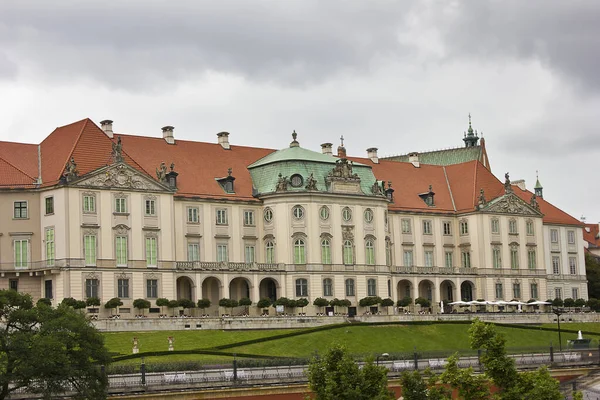 Королевский Дворец Века Варшаве Польша — стоковое фото