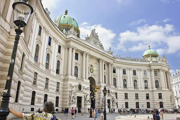 Вена Австрия Августа Императорский Дворец Хофбург Августа 2020 Года Вене — стоковое фото