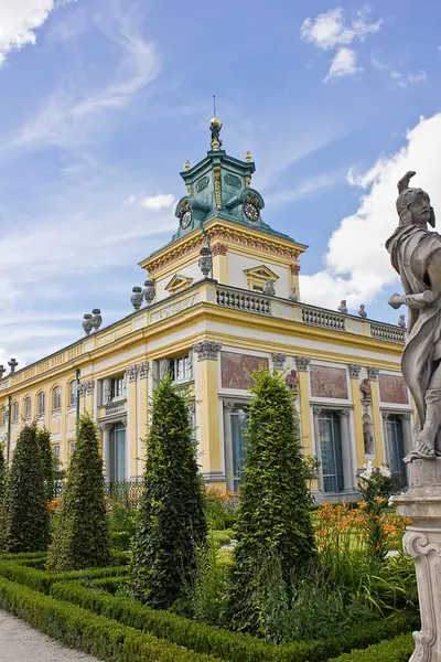 Varşova Polonya Daki Yüzyıl Wilanow Sarayı — Stok fotoğraf