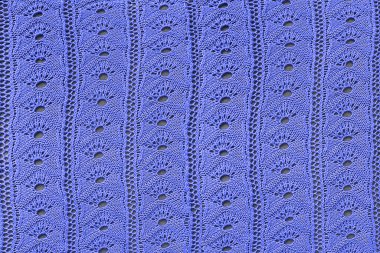 Şırıngaların üzerine örülmüş desenli mavi açılım. Mavi desenli arkaplan