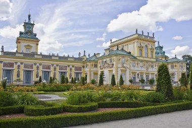 Varşova, Polonya 'daki 17. yüzyıl Wilanow Sarayı