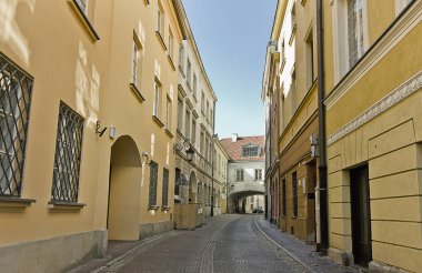 Polonya 'nın Varşova kentindeki tarihi mimari