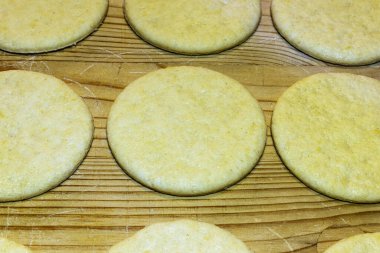 Hamur mayası pişmeye hazır..