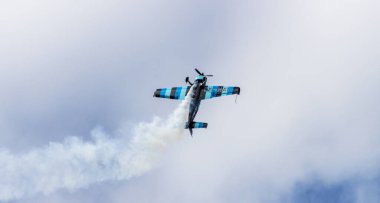 Kosice, Slovakya - 2 Eylül 2023: Kosice 'de uçuş günleri.