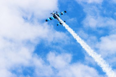 Kosice, Slovakya - 2 Eylül 2023: Kosice 'de uçuş günleri.